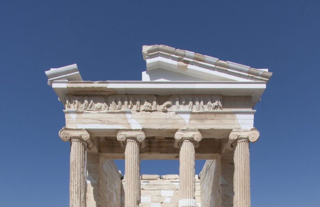 Λεπτομέρεια από το Ναό της Αθηνάς Νίκης