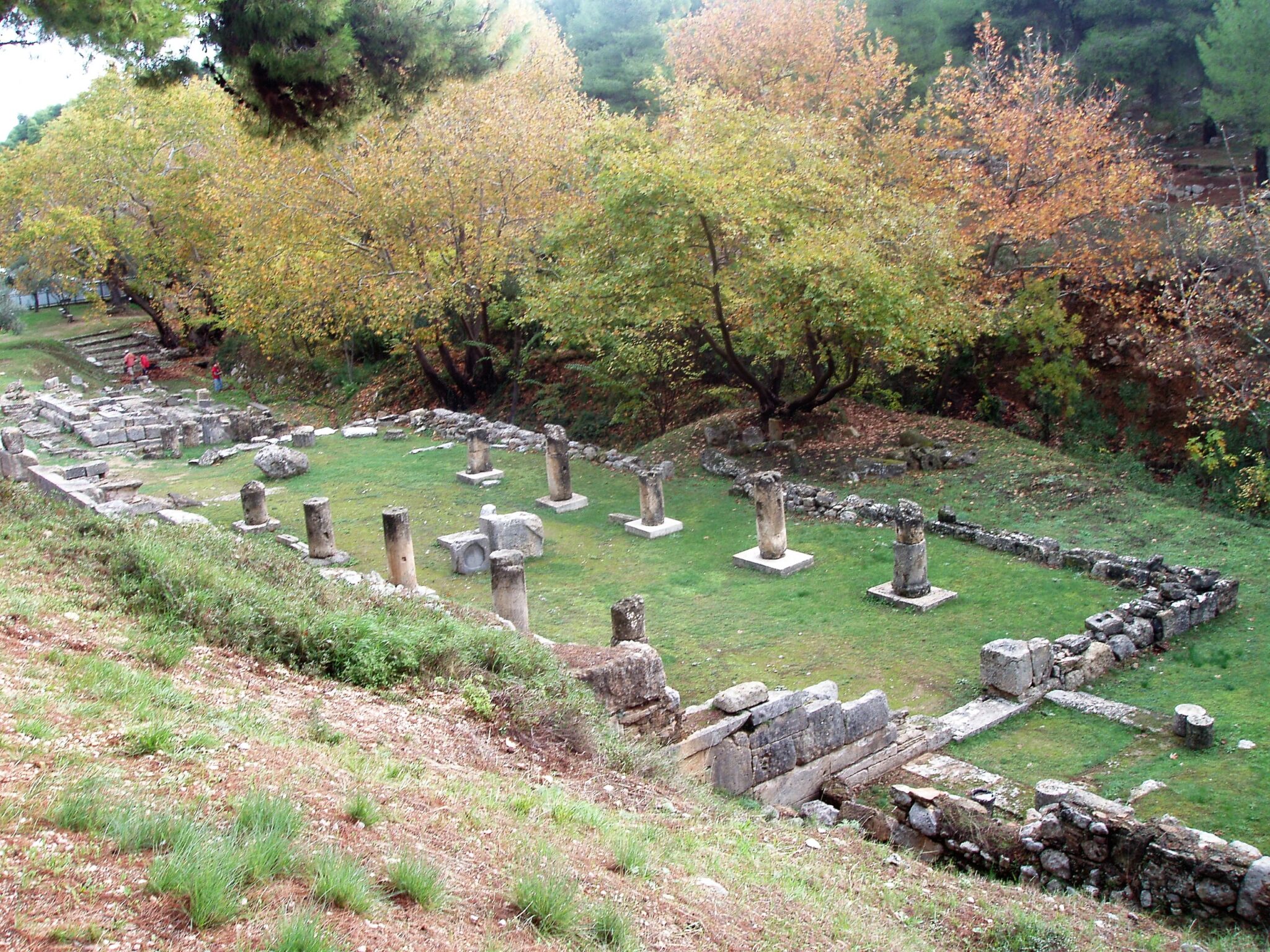 The temple of Amphiaraos