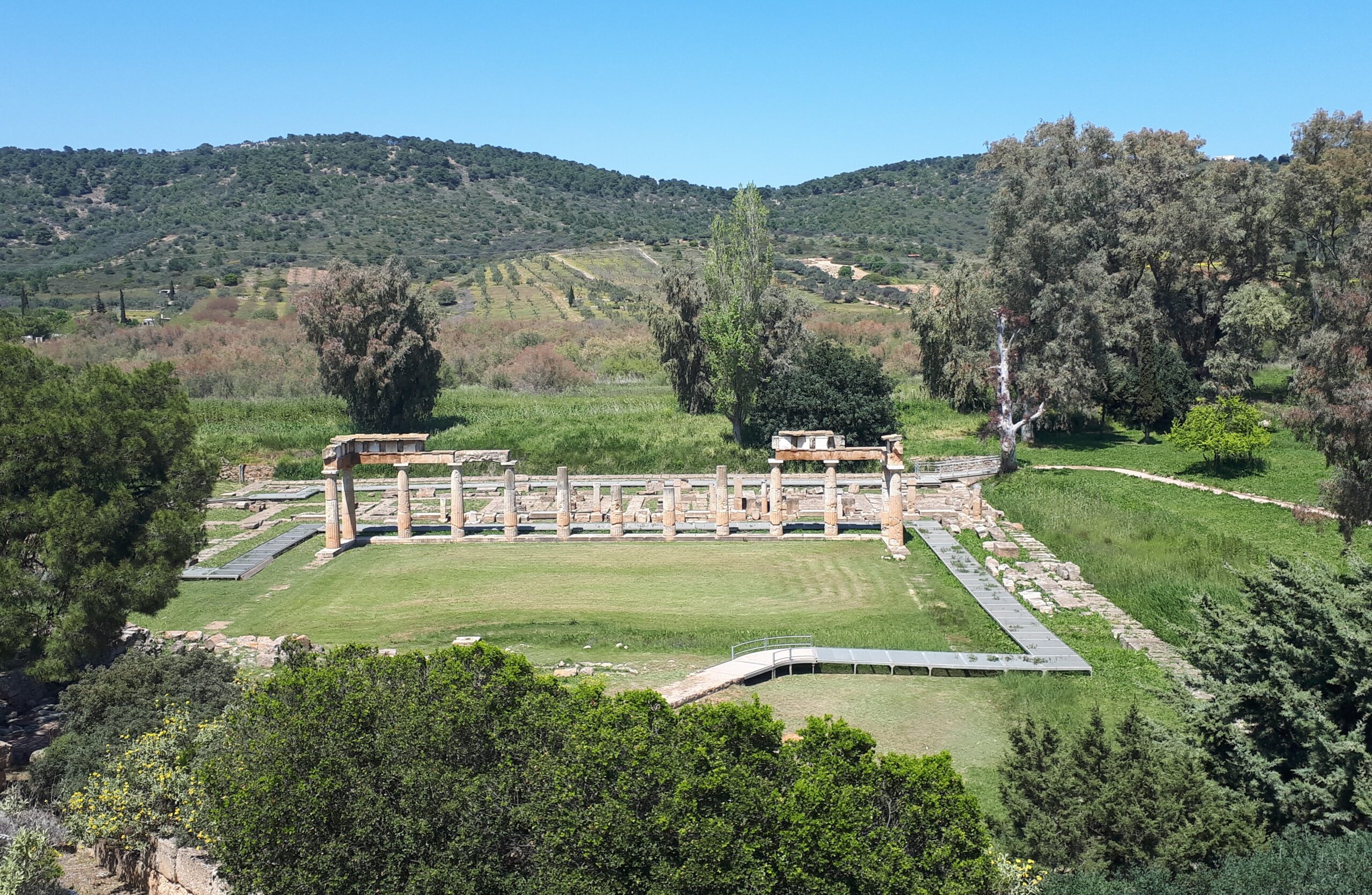 Stoa of the Sanctuary of Artemis Brauronia