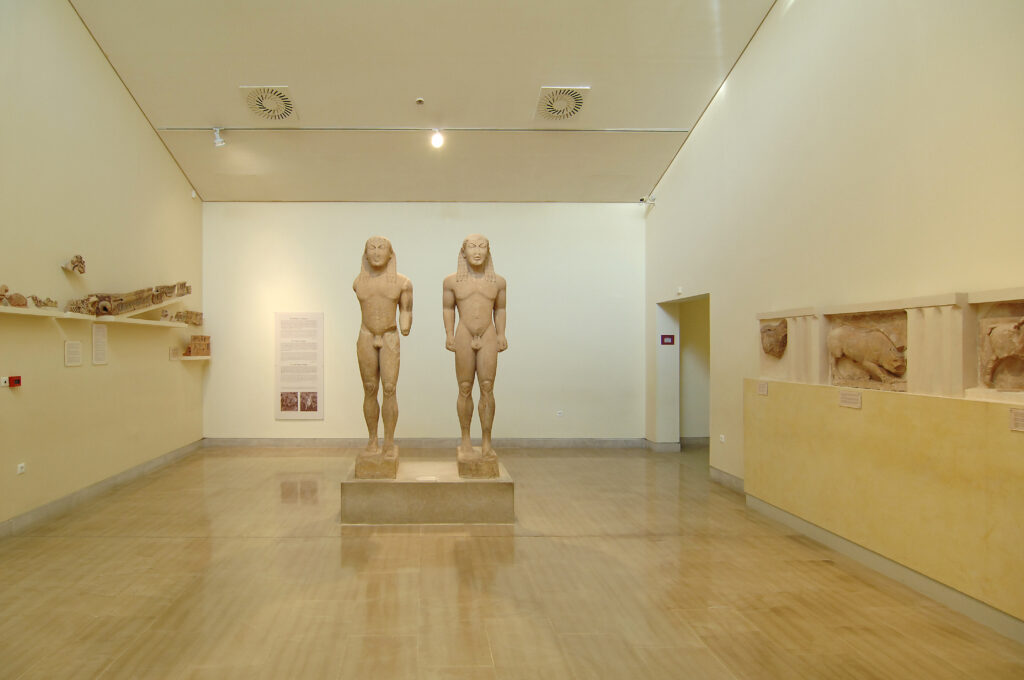 The statues of Kleobis and Biton