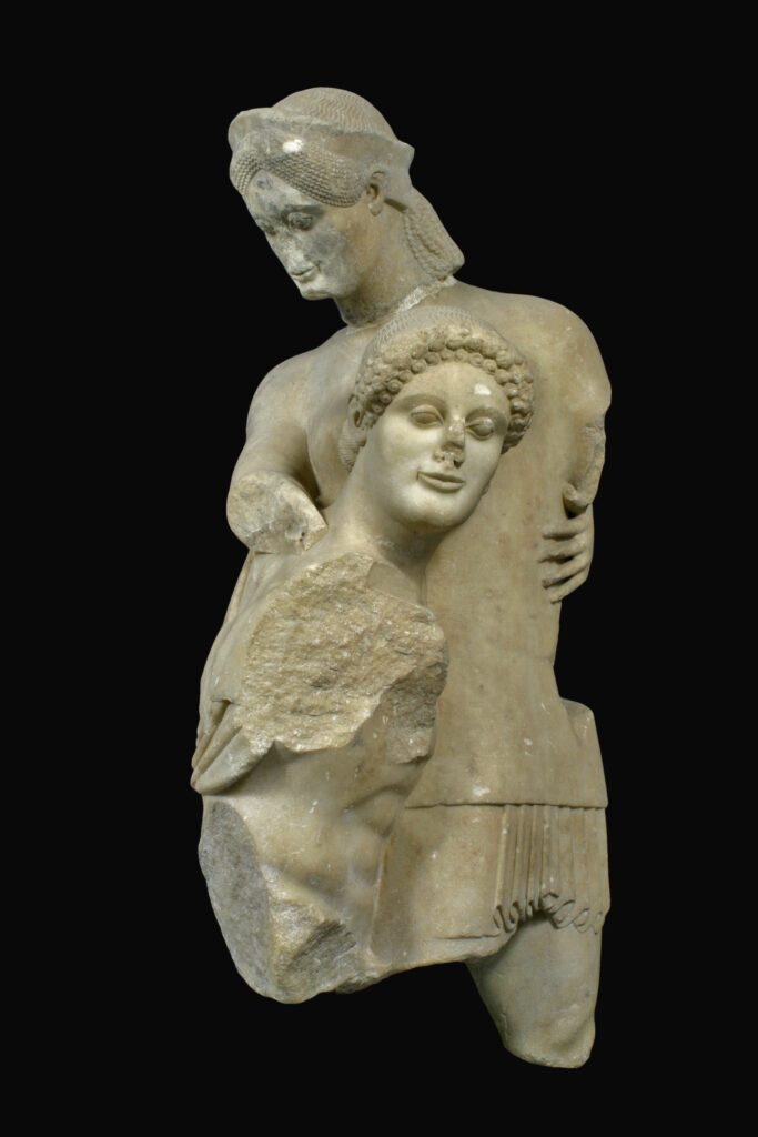 The complex of Theseus with the queen of the Amazons, Antiope.