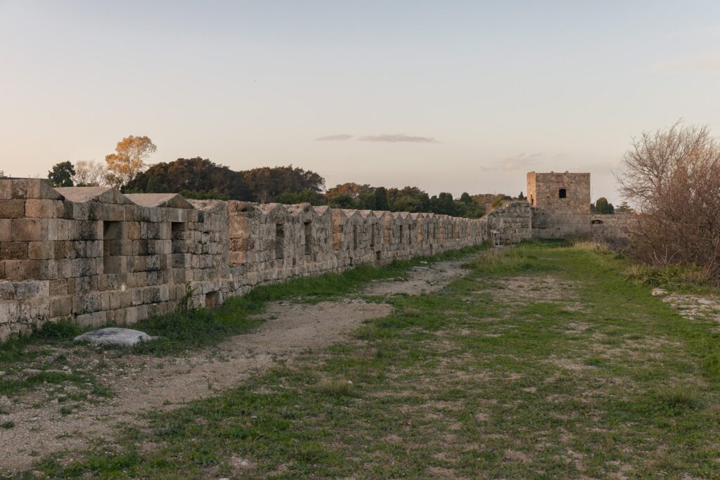 Rhodes Fortification Walls