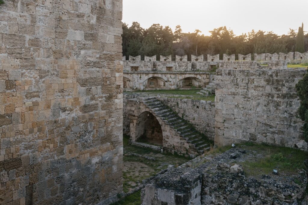 Rhodes Fortification Walls