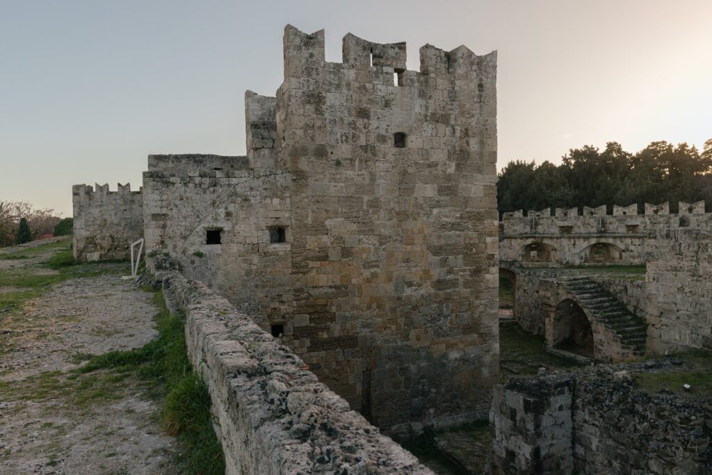 Rhodes Fortification Walls