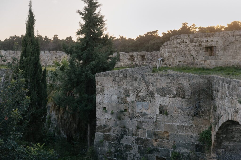 Rhodes Fortification Walls